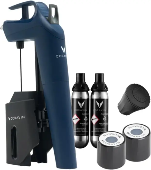 coravin timeless three+ coravin pas cher efficace bouchon caspule argon